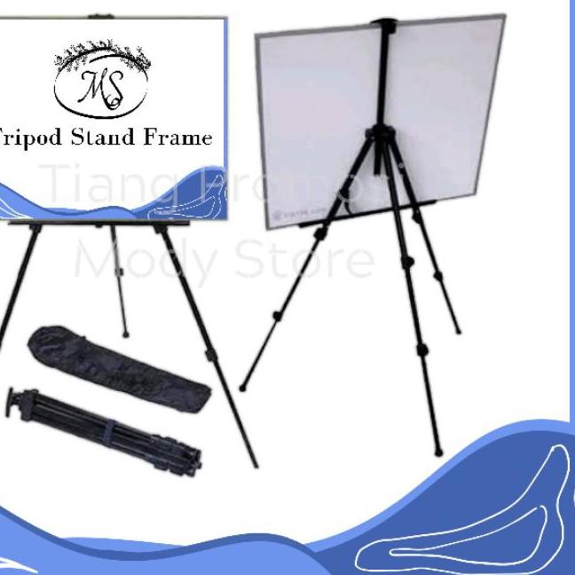 ❃ Stand Tripod Frame / stand frame foto wedding / standing frame besi ➨