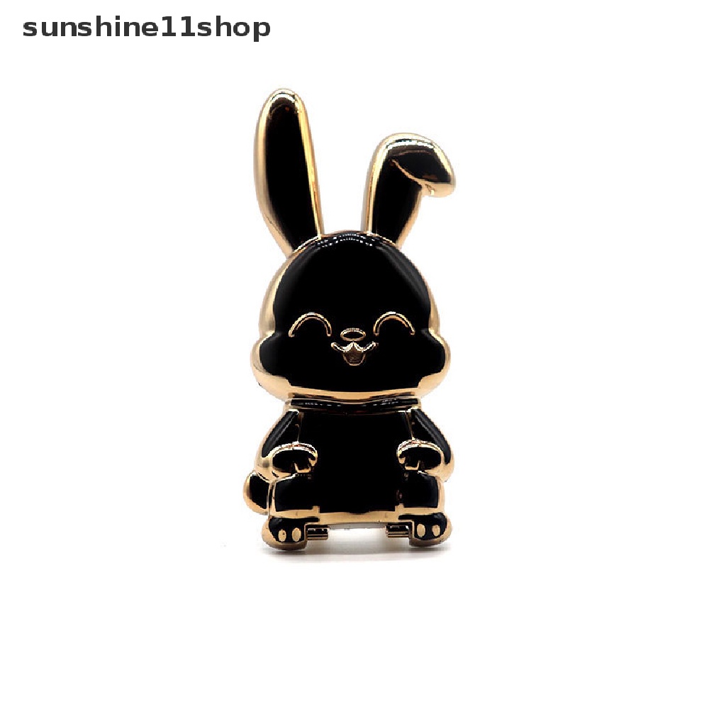 Sho Foldable Rabbit Universal Smart Tok Phone Holder Griptok Dukungan Untuk Smartphone Grip Tok Lipat Finger Stand Socket N