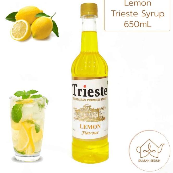 

E37 650mL Sirup Lemon Trieste Italian Syrup SERBA MURAH ㅴ