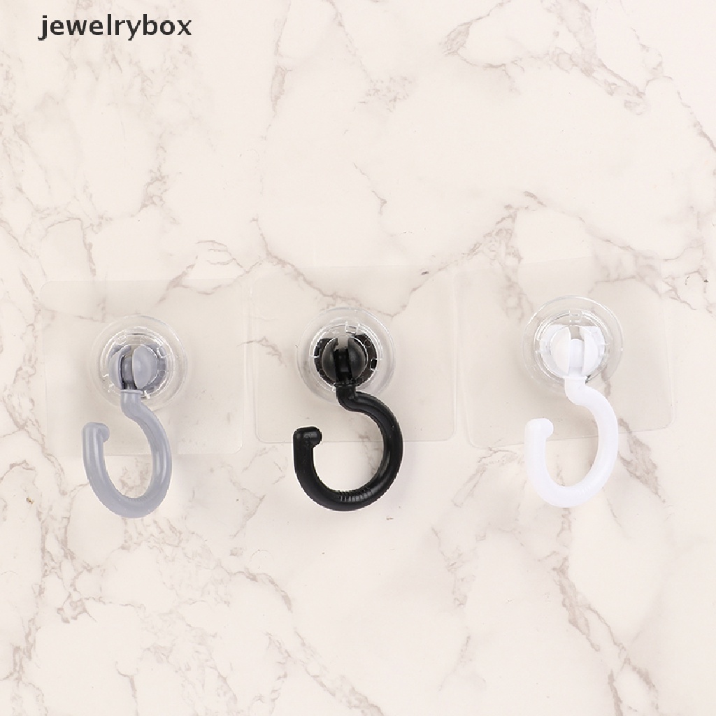 [jewelrybox] Ceiling Rotary Hook Perekat Rumah Tangga Kait Pintu Belakang Coat Hook Butik