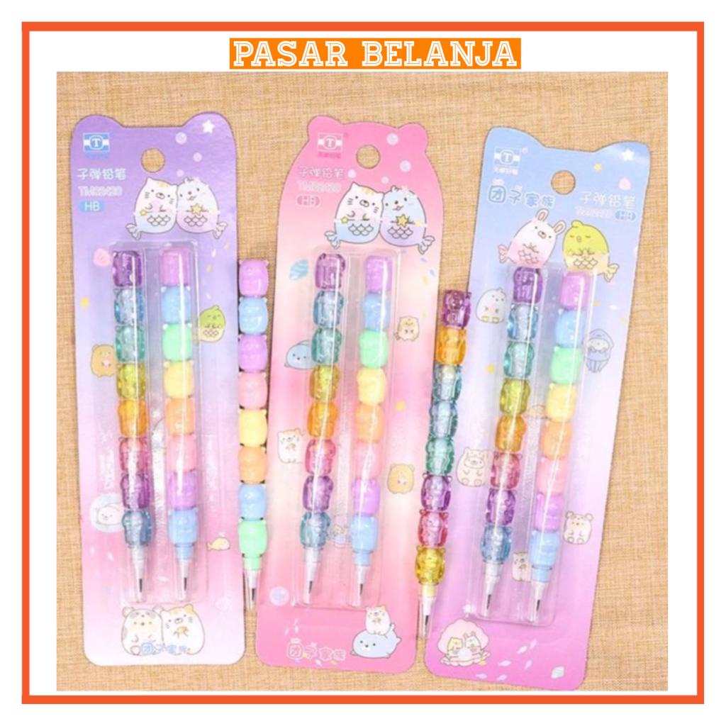 

P100186 Pensil Susun Karakter Lucu Alat Tulis Anak Sekolah