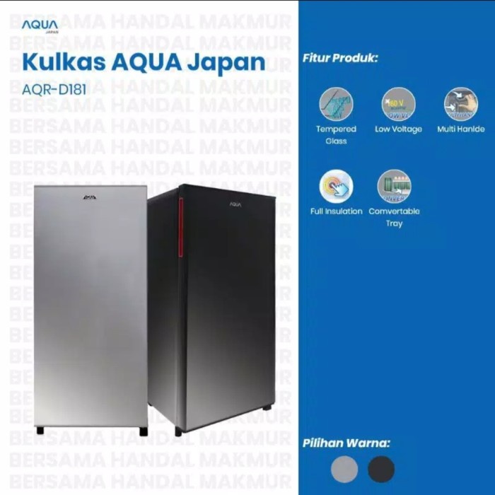 Kulkas Sanyo Aqua Kulkas 1 Pintu AQR-D181 KULKAS Low Watt