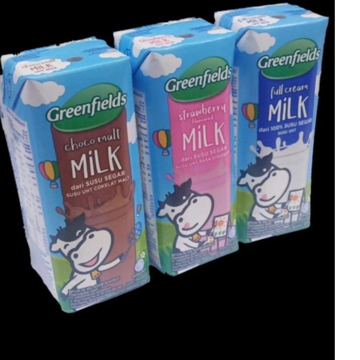 

✼ SUSU GREENFIELD UHT 125ML | ISI 40PCS ♫