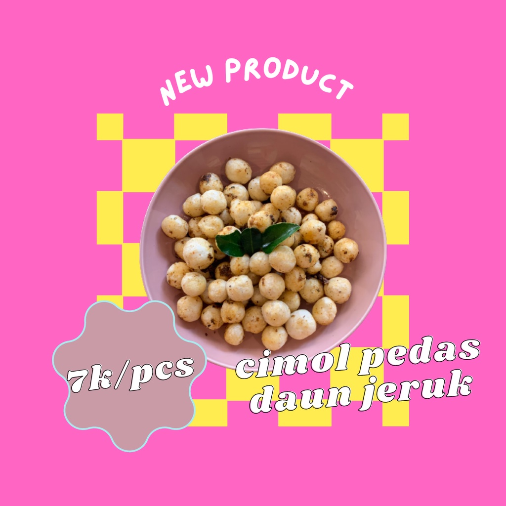 

Cimol Pedas Daun Jeruk