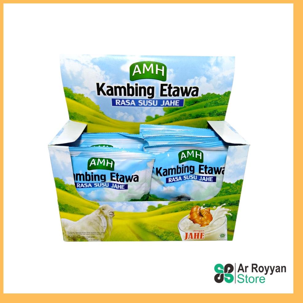 

[KODE 77] SUSU KAMBING ETAWA AMH PLUS JAHE MERAH ASLI/ AMH FULL CREAM ORIGINAL