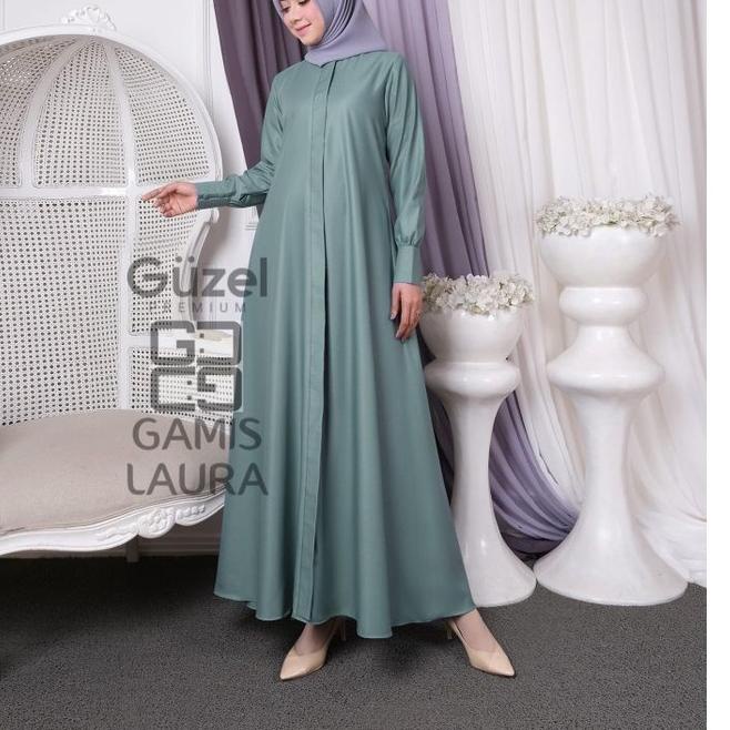 ✰ GAMIS_LAURA polos bahan katun toyobo ORI GUZEL ♞