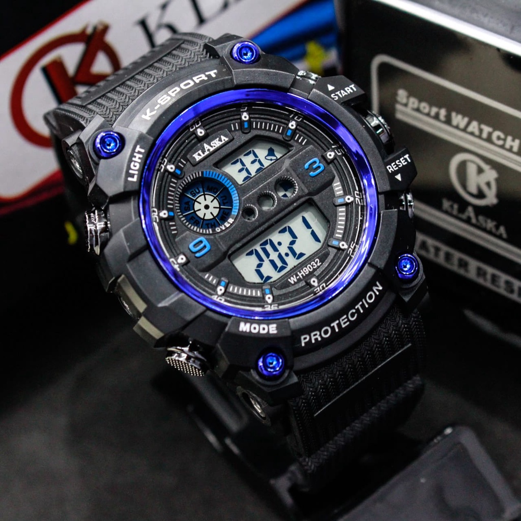 JAM TANGAN TERBARU KLASKA W-H9032 ORIGINAL/ WATRRESISTENT