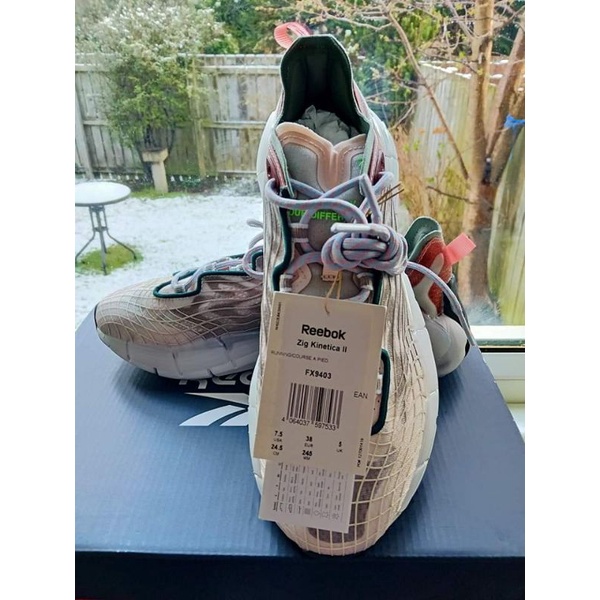 Sepatu Reebok Zig Kinetica II Size 38