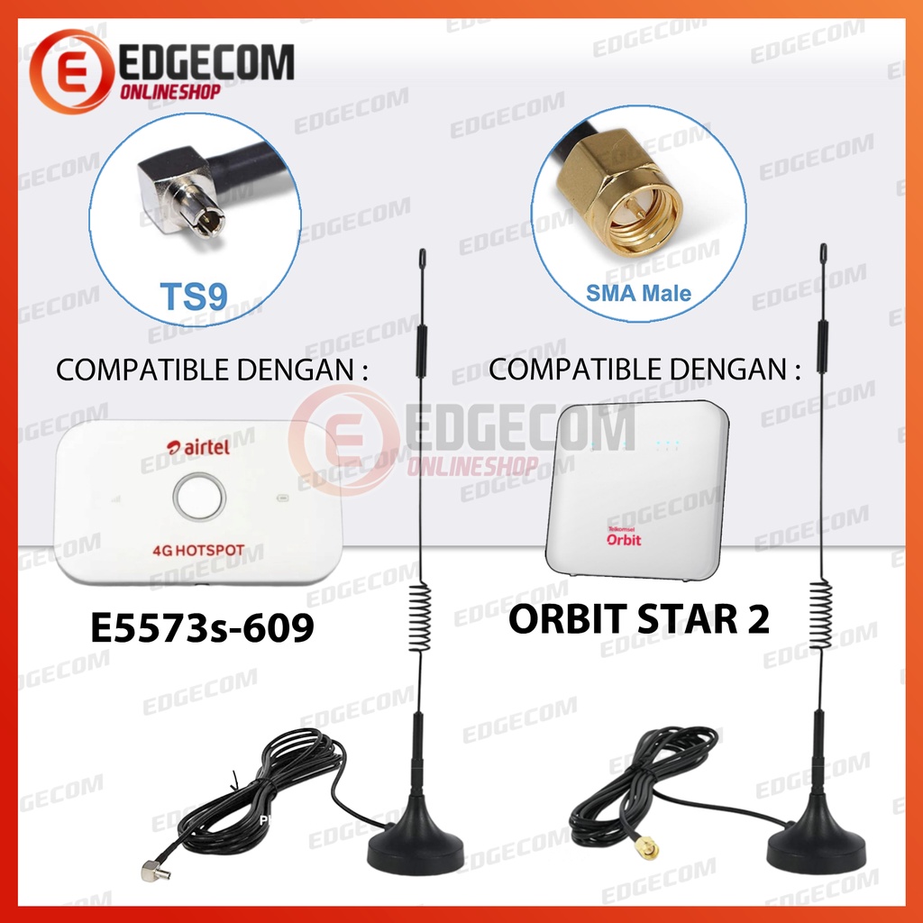 Antena Spiral Penguat sinyal Modem 3 Meter Universal