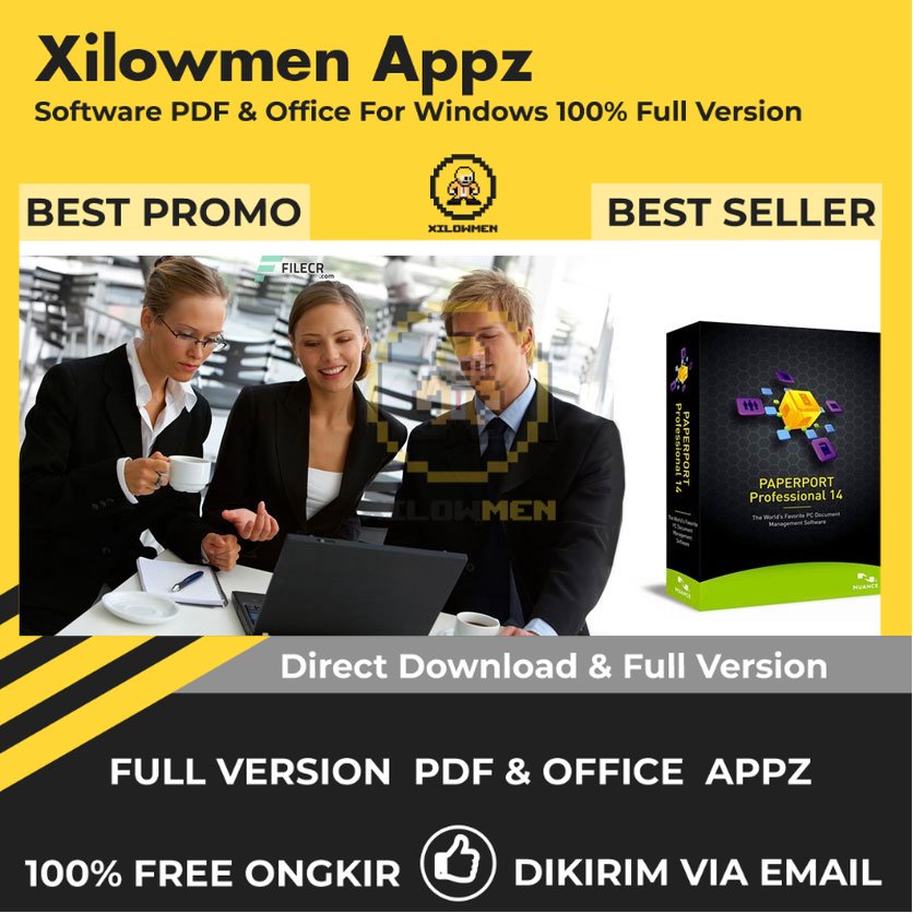 [Full Version]  Nuance PaperPort Professional Pro PDF Office Lifetime Win OS