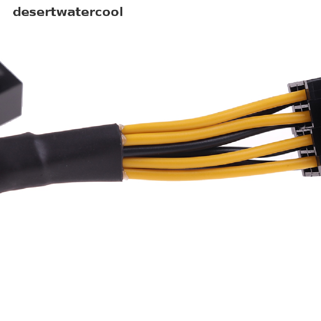 Deid 1Pc 20CM 4Pin Untuk 8Pin CPU Power Converter Kabel Memimpin Adaptor Perlengkapan Kantor Martijn