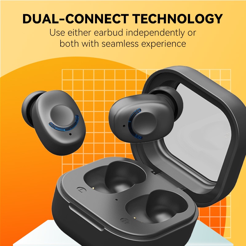 GOONE Macaron True Wireless Earphones | Original Mini Earbuds | HIFI | Bluetooth 5.3 | Long Battery Life | HD Microphone | Smart Noise Reduction | Game