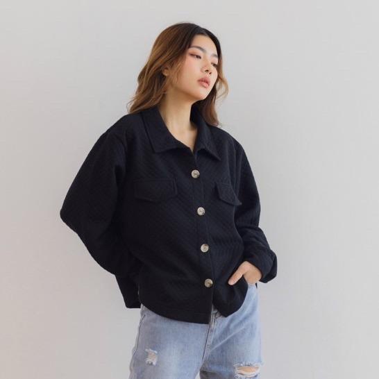 ZASKIYA - Aruna Outer Shirt / Kemeja Wanita / Outer Wanita / Jacket Wanita