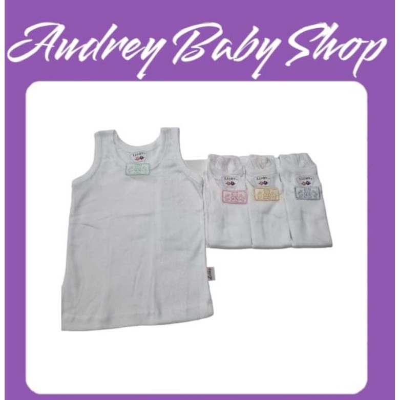 SINGLET LIBBY Bear - Newborn Bordir isi 4