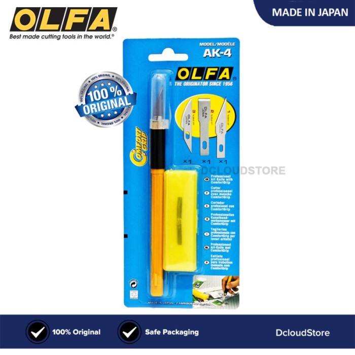 

Terlaris Cutter Art Knife Olfa Ak-4