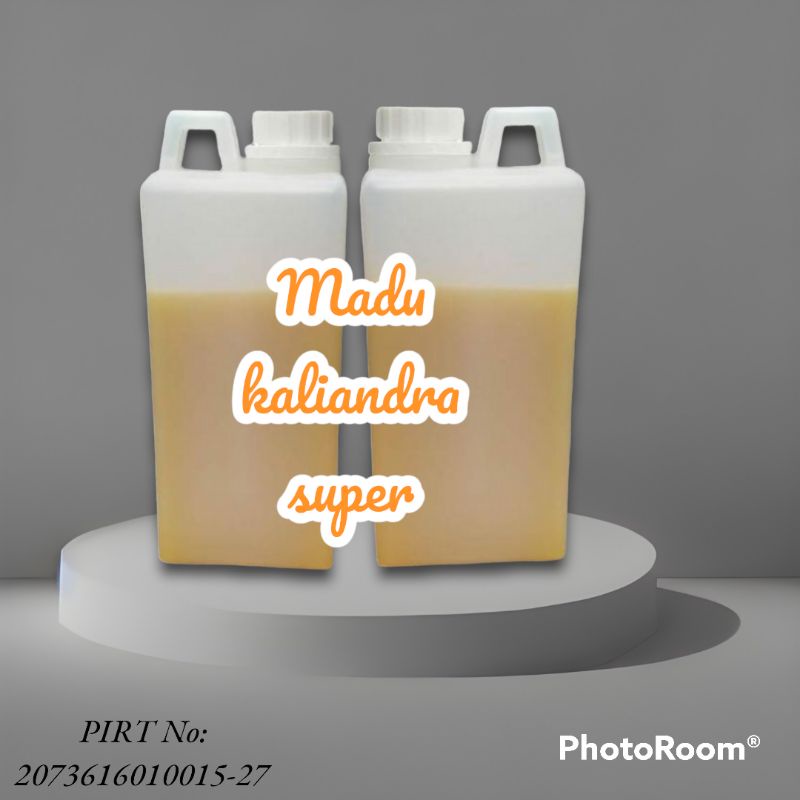

pure raw honey madu super nektar bunga kaliandran 1000 gram