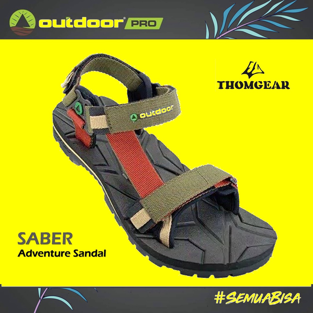 Sandal Gunung Outdoor Pro Saber Sandal Gunung Pria Original Sendal Gunung Sandal Hiking Sandal Trekking Sandal Outdoor Thomgear Malang Surabaya Pasuruan Lumajang Jember Probolinggo