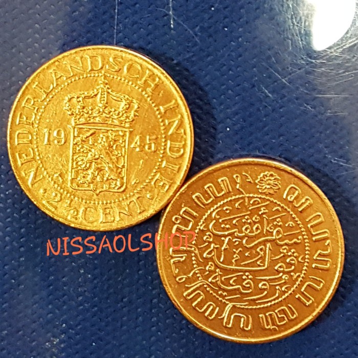 KOIN BENGGOL KOIN KEROKAN KOIN NEDERALND INDIE TH 1945