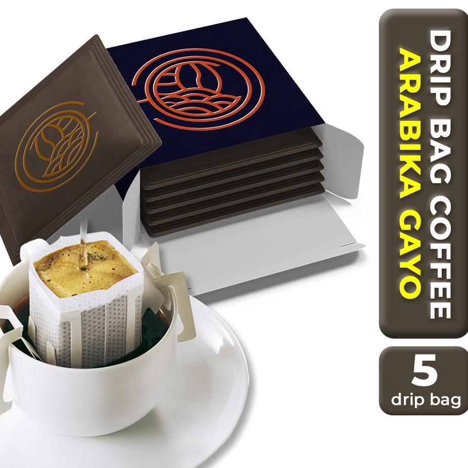 

☑ Arutala Drip Bag/Filter Bag Coffee : Arabika Aceh Gayo – 5 Drip Bag ℗