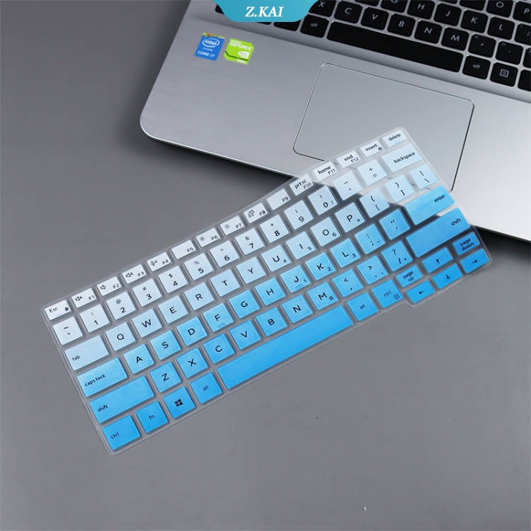 Lintang Dell 13.3-inch 5300 3300 5200 7300 7200 Dust Proof Keyboard Laptop Silikon Skin Dust Cover Pelindung Kulit [ZK]