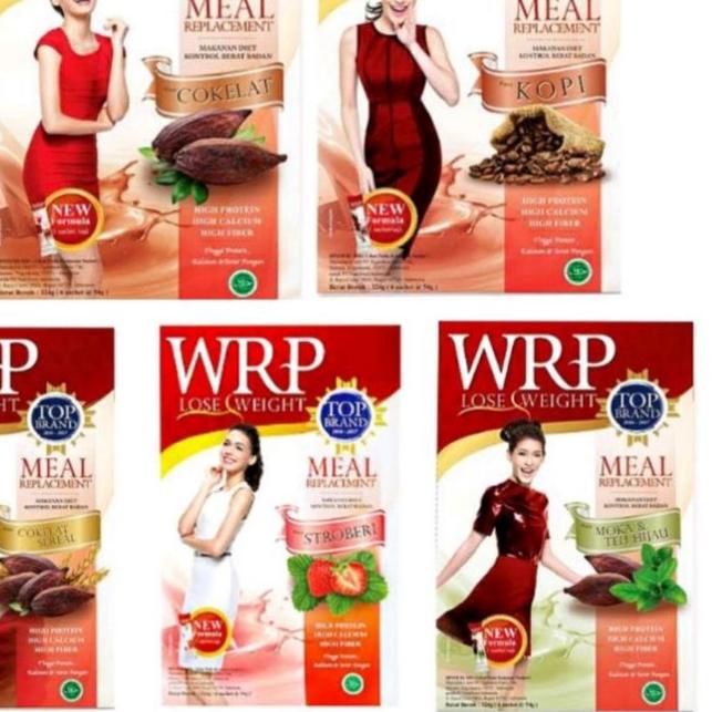 

➵ WRP Meal Replacement Lose Weight 324Gr ( 6 sachet ) ➬