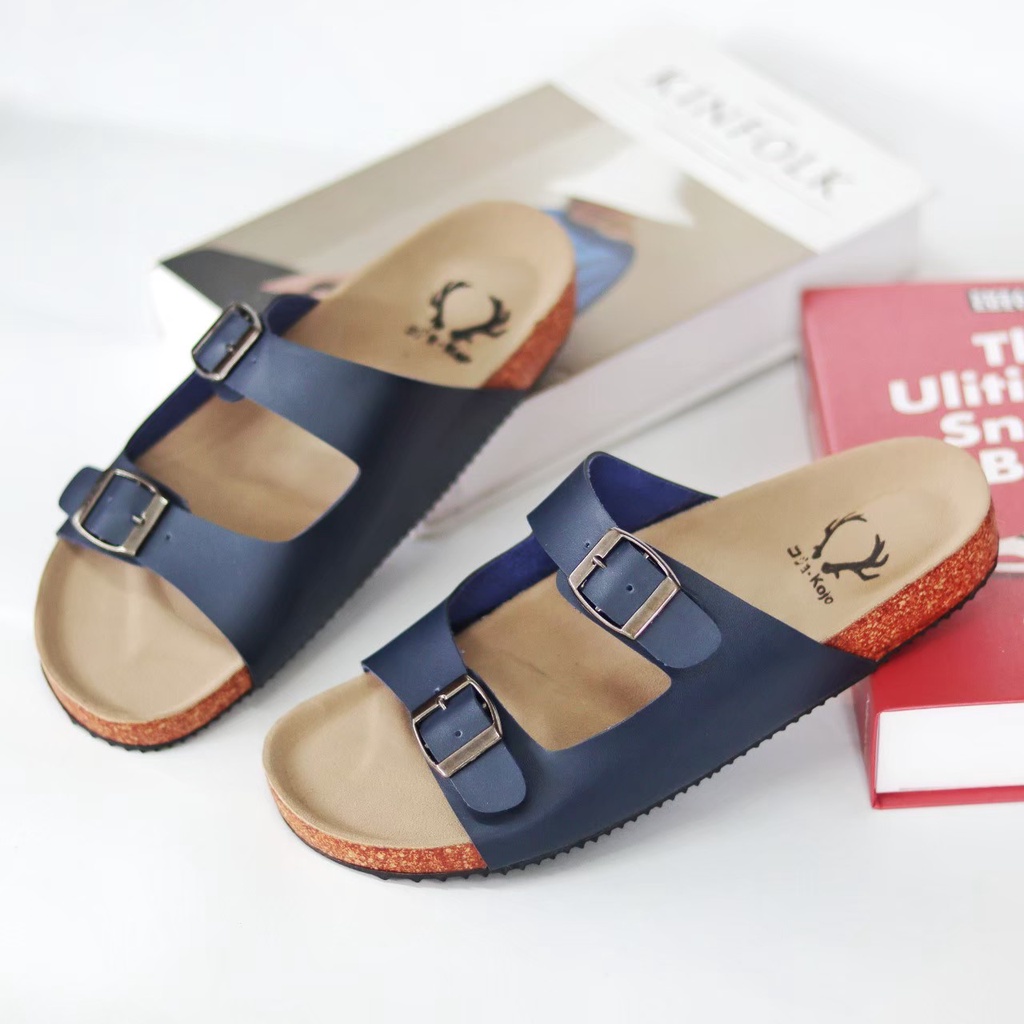 BURAY X SANDAL SLIDE PRIA DEWASA WALKER HIRO KULIT SINTETIS PREMIUM CASUAL FORMAL SANDAL SLOP PRIA KERJA KANTOR GURU PNS PESTA RESMI NYAMAN || SANDAL SLIPER PRIA RUMAHAN INDIAN BERKUALITAS 2021