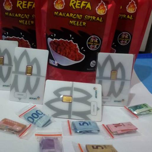 

➤ Refa Snack Berhadiah Uang dan Emas / Snack Zaman Now/ promo / new / Snack Makaroni ☑