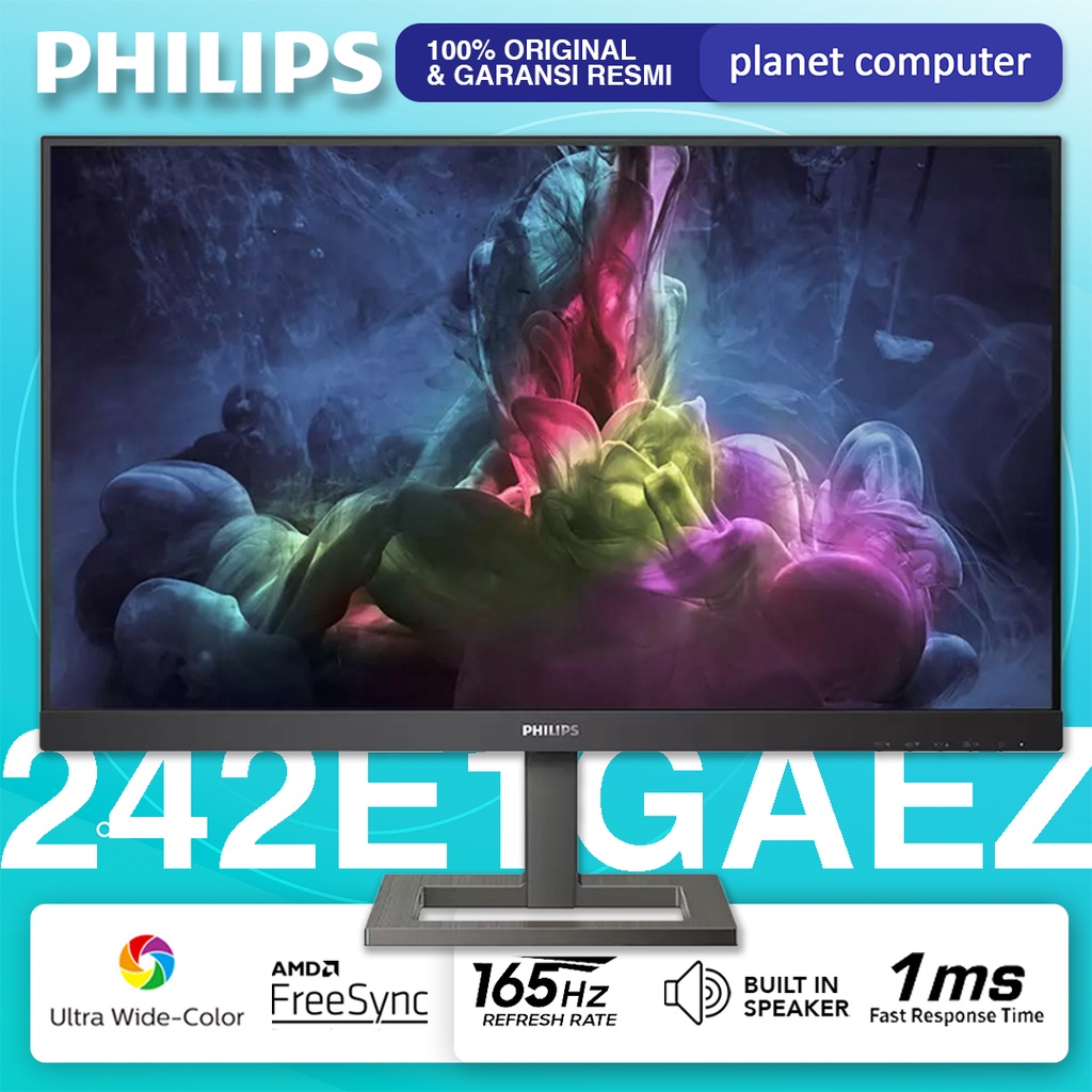 Monitor LED Philips 242E1GAEZ 24&quot; VA 1080p 165Hz Speaker Ergo Stand