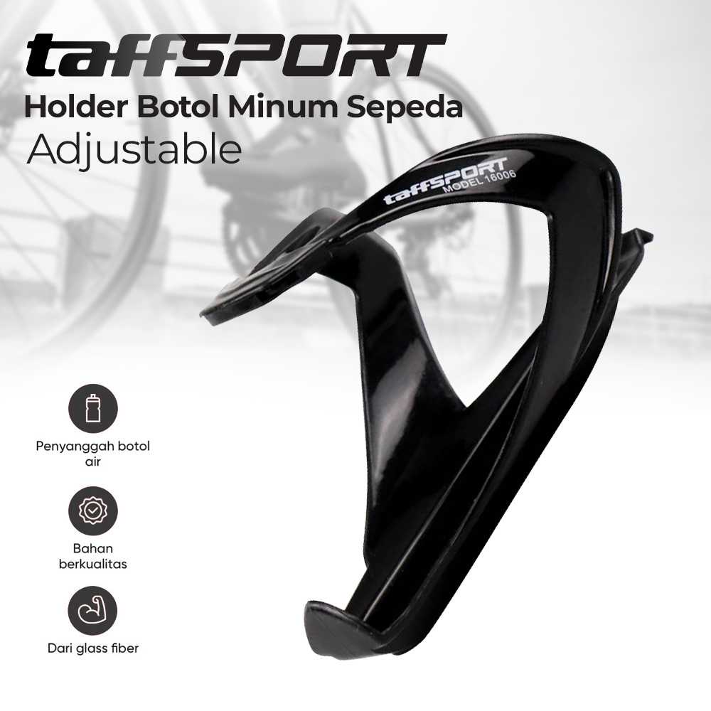 TERMURAH!!! Taffsport Holder Botol Minum Sepeda Adjustable MTB - 16006