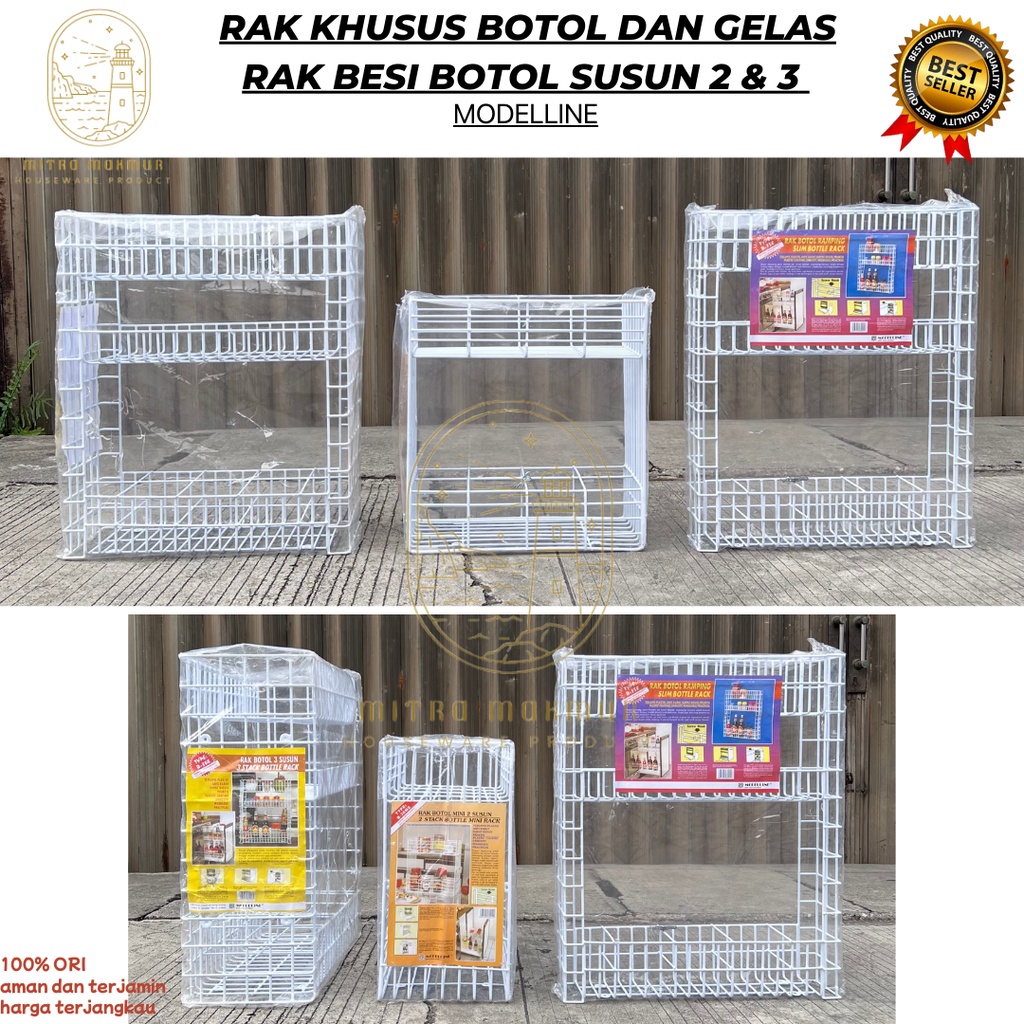 SALE!! RAK BOTOL MODELLINE / STACK BOTTLE RACK / RAK BOTOL SUSUN 2-3