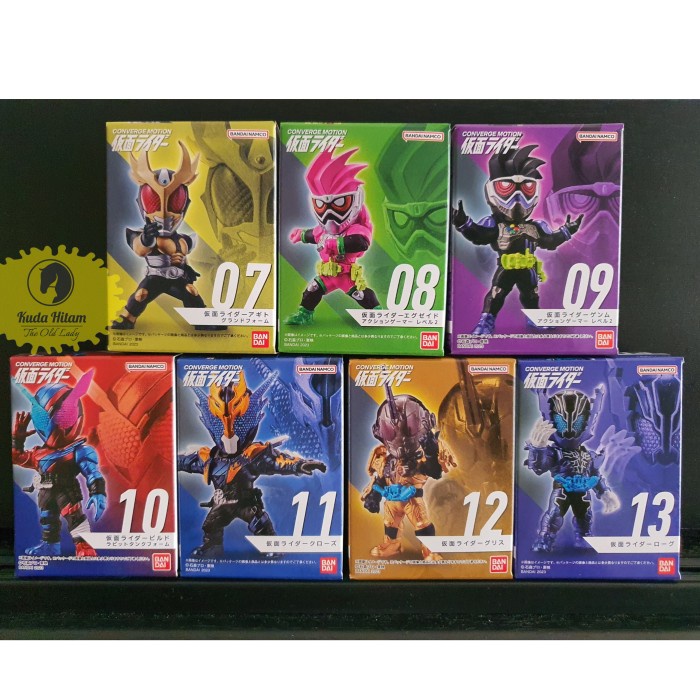 Bandai Converge Motion Kamen Rider 2 Agito Ground Fomr Ex-Aid Genm Action Gamer Level 2 Build Rabbit