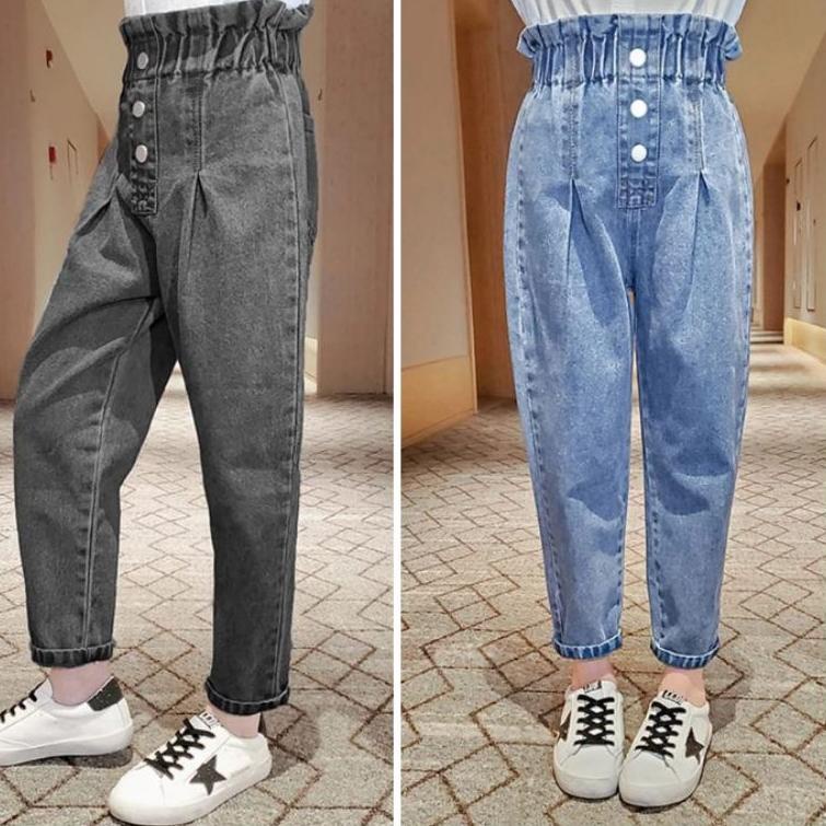 REKOMENDASI ZANETA // Celana Panjang ERVIS Celana Jeans Anak boyfriend jeans anak