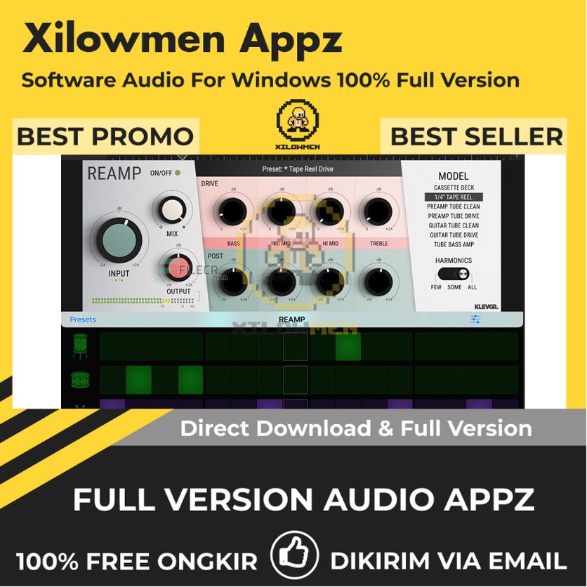 [Full Version] Klevgrand REAMP Pro Lifetime Audio Software WIN OS