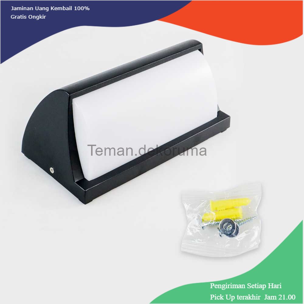 TD - LMP GAVT Lampu Dinding Hias Outdoor Wall Light 18W Warm White Model E - 611