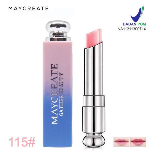 [MS] MAYCREATE LIPSTICK/LIPBALM/PELEMBAB BIBIR BPOM