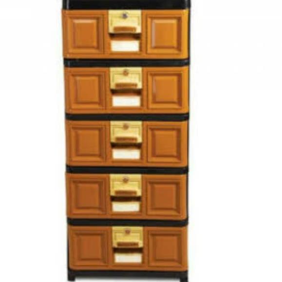 ➽ LEMARI PLASTIK LACI 3 , 4 & 5 SUSUN /LEMARI SERBAGUNA STB NAPOLLY ✩