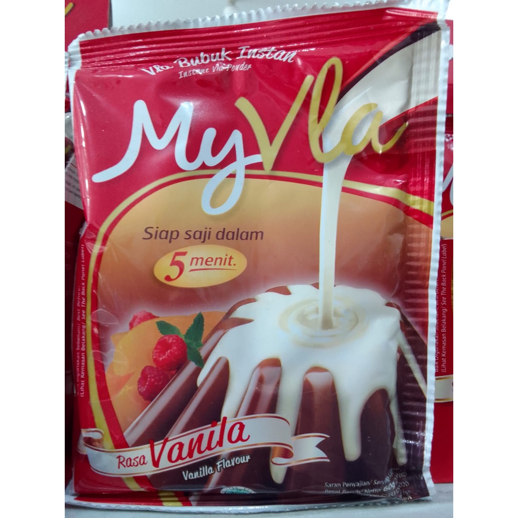 

MY VLA BUBUK INSTANT RASA VANILLA FLAVOUR 60 Gram 2 Sachet