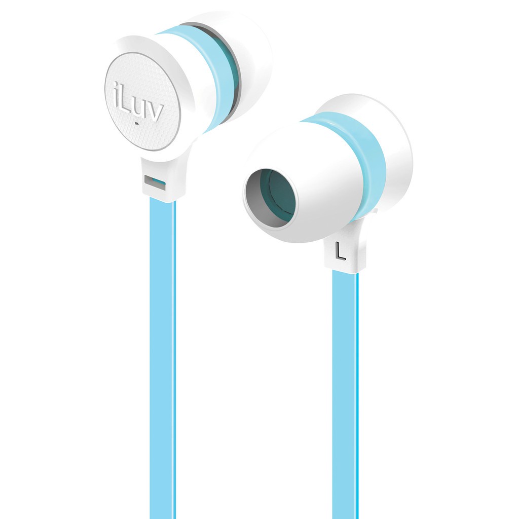 ILUV Neon Sound High Performance In-Ear Earphones with SpeakEZ Remote