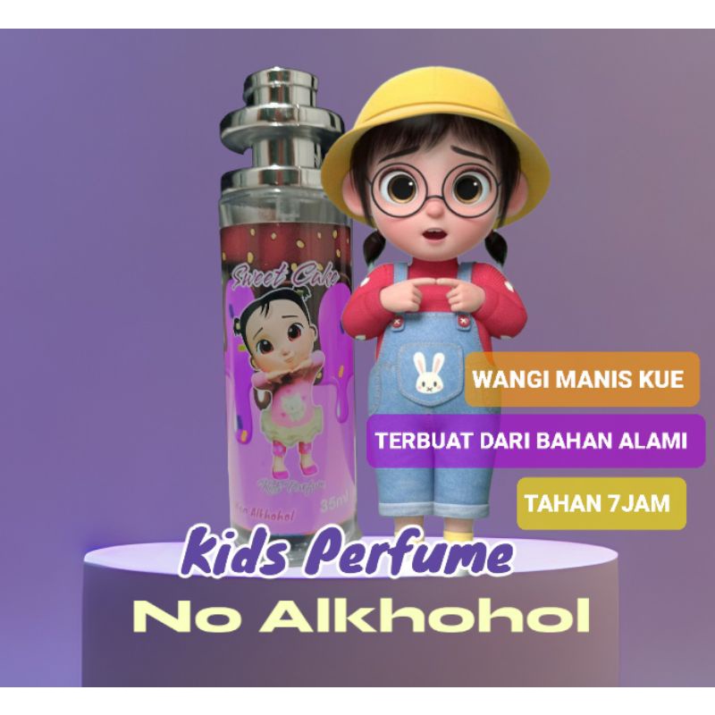 PARFUM ANAK LAKI PEREMPUAN KIDS PARFUM NON ALCOHOL 35ML