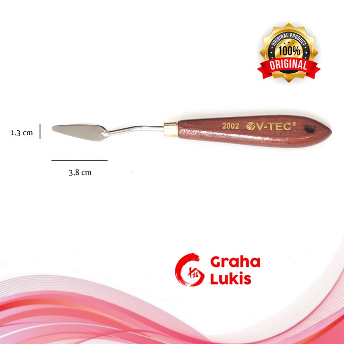 

V-Tec Paint Knife No. 2002 / Pisau Palet / Painting Knife
