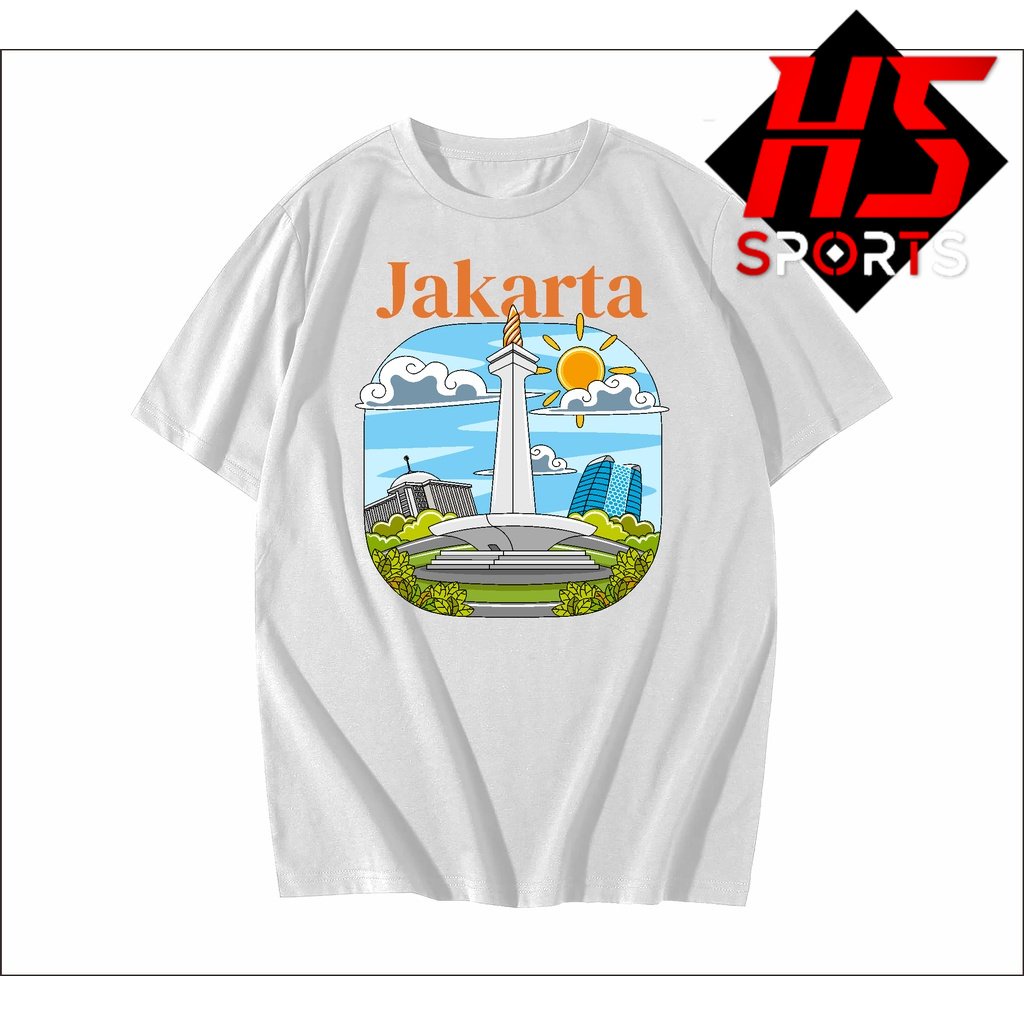 KAOS JAKARTA - BAJU JAKARTA - OLEH OLEH JAKARTA - TSHIRT JAKARTA INDONESIA