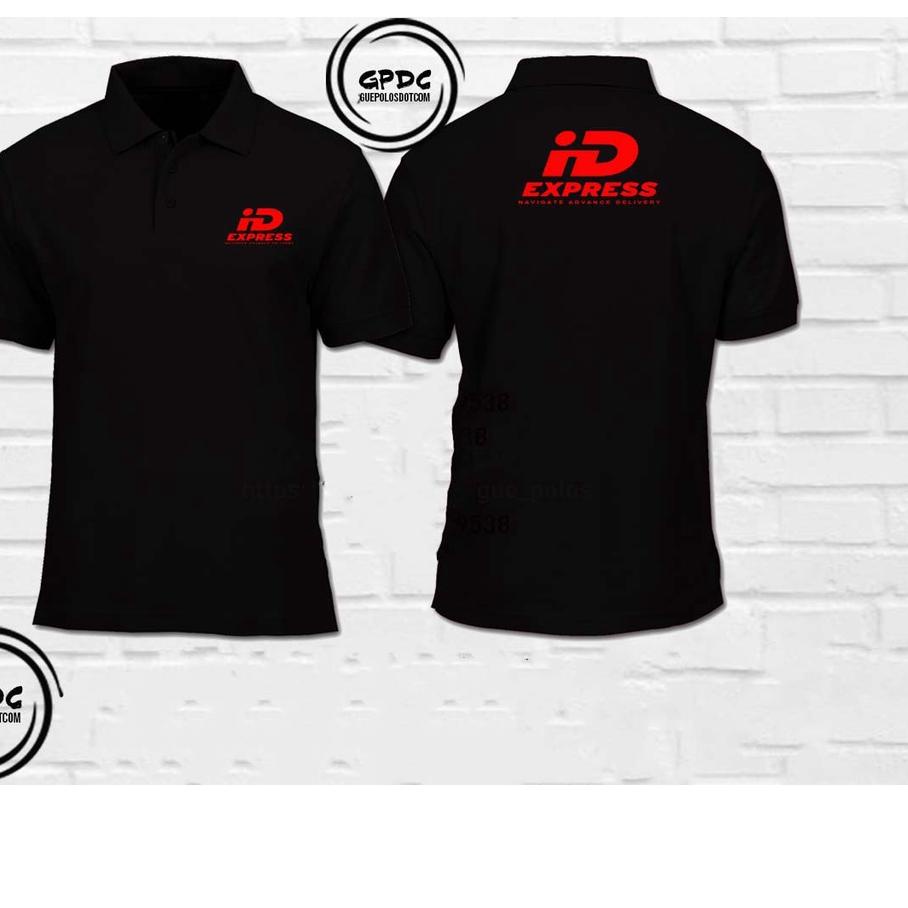 ♀ Poloshirt ID Express Eks Pengiriman - Polo Kurir ID Express - Kaos ID Express - Kaos Kerah ♂