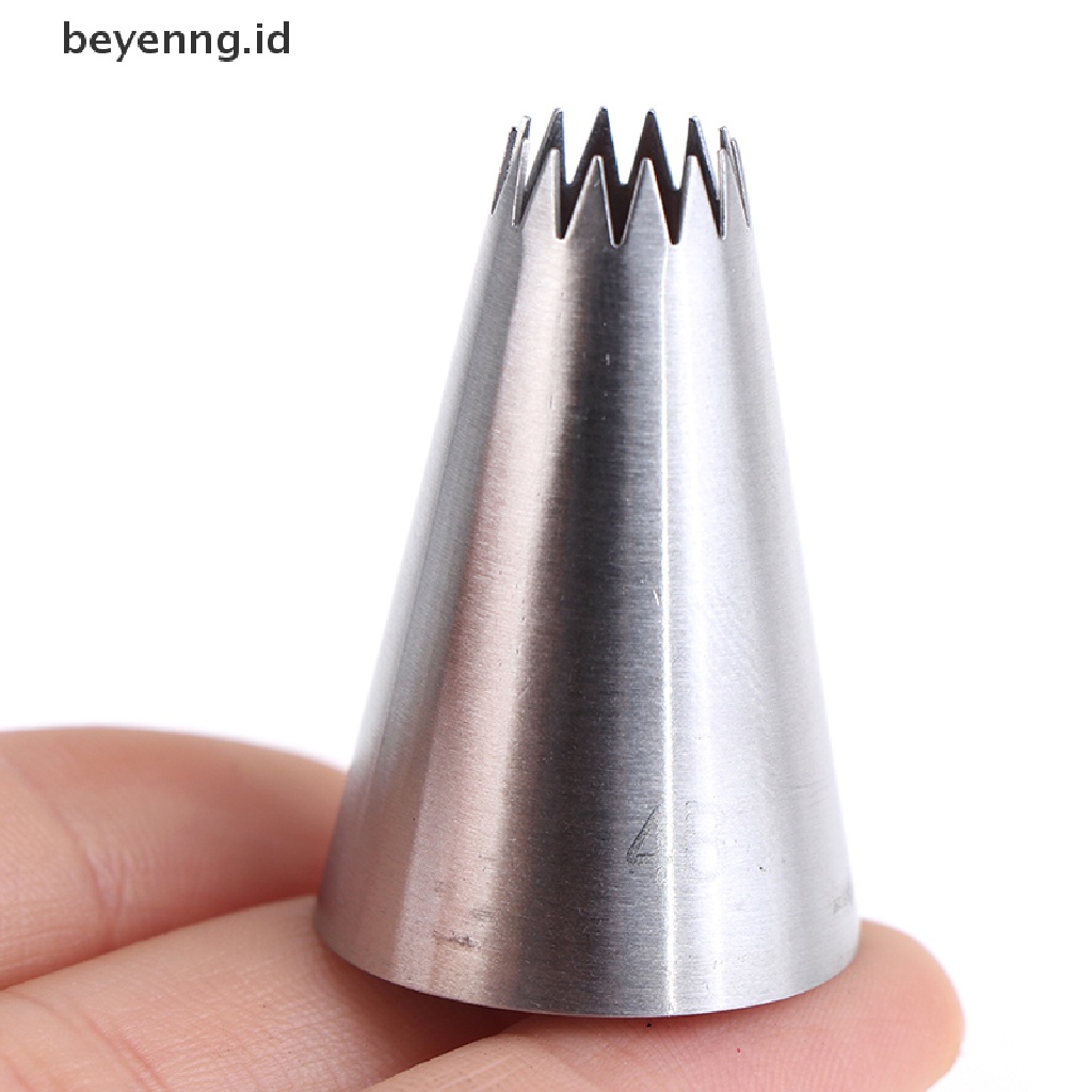 Sepatu Beyen 4B# Icing Piping Nozzle Nozel Pastry Tips Cookies Kue Decorag Tools ID