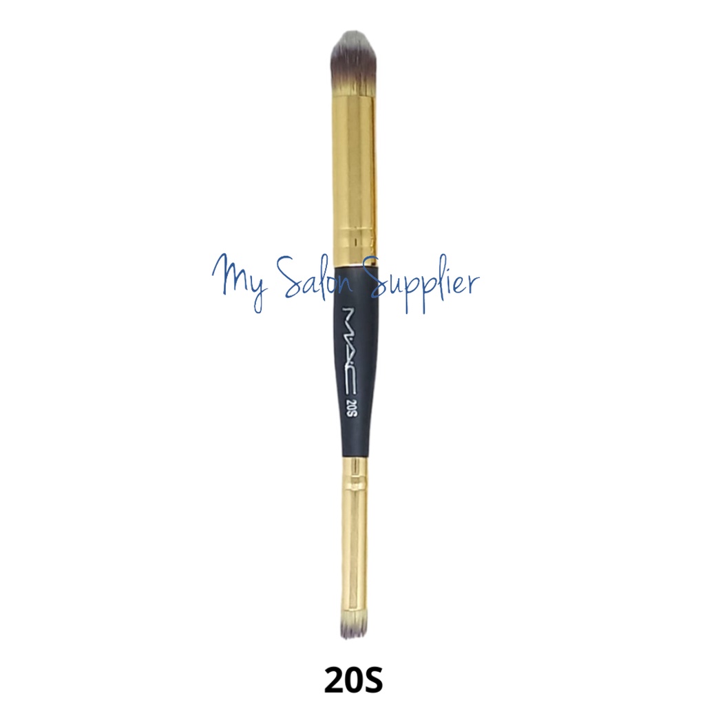 Kuas Eye Shadow / Highlighter Make Up Brush Double ended Merk 20s