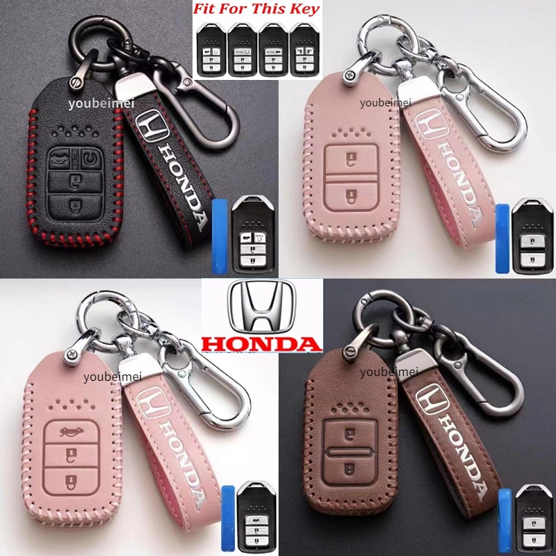 1PCS / Car Key Protector Cover 2 3 4 Buttons for Honda Accord 9 Crider City Vezel Spirior Odyssey Civic Jazz Hrv Crv Fit Freed