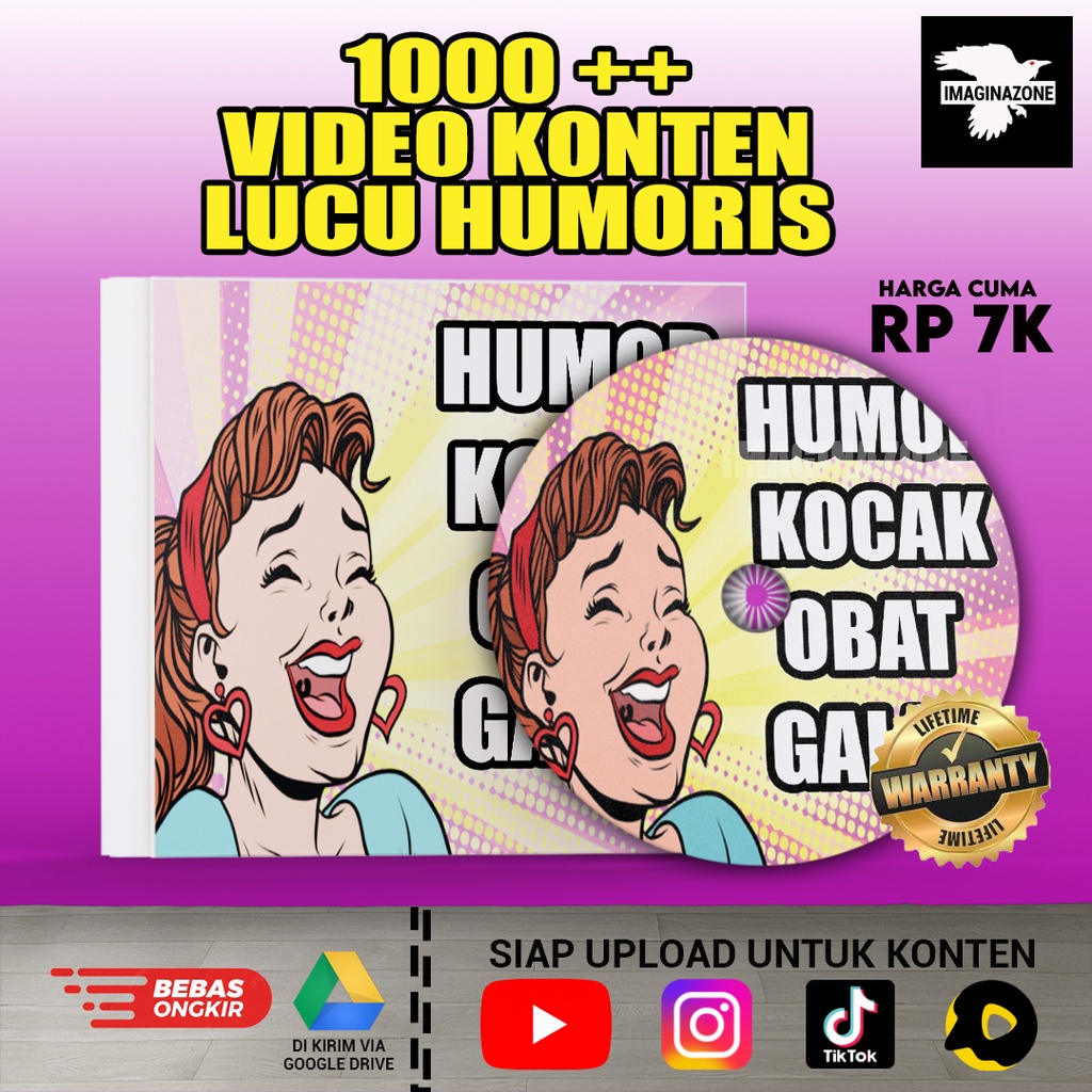 VIDEO KONTENT LUCU HUMOR KOCAK NGAKAK 1000 ++ | Viral FYP Siap upload & Monet YT,TlKTOK, FB