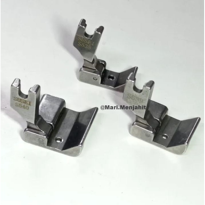 Sepatu Corong A11 Mesin Jahit Jarum 1 Industrial Juki Typical Brother Presser Foot S538/S539 /S540