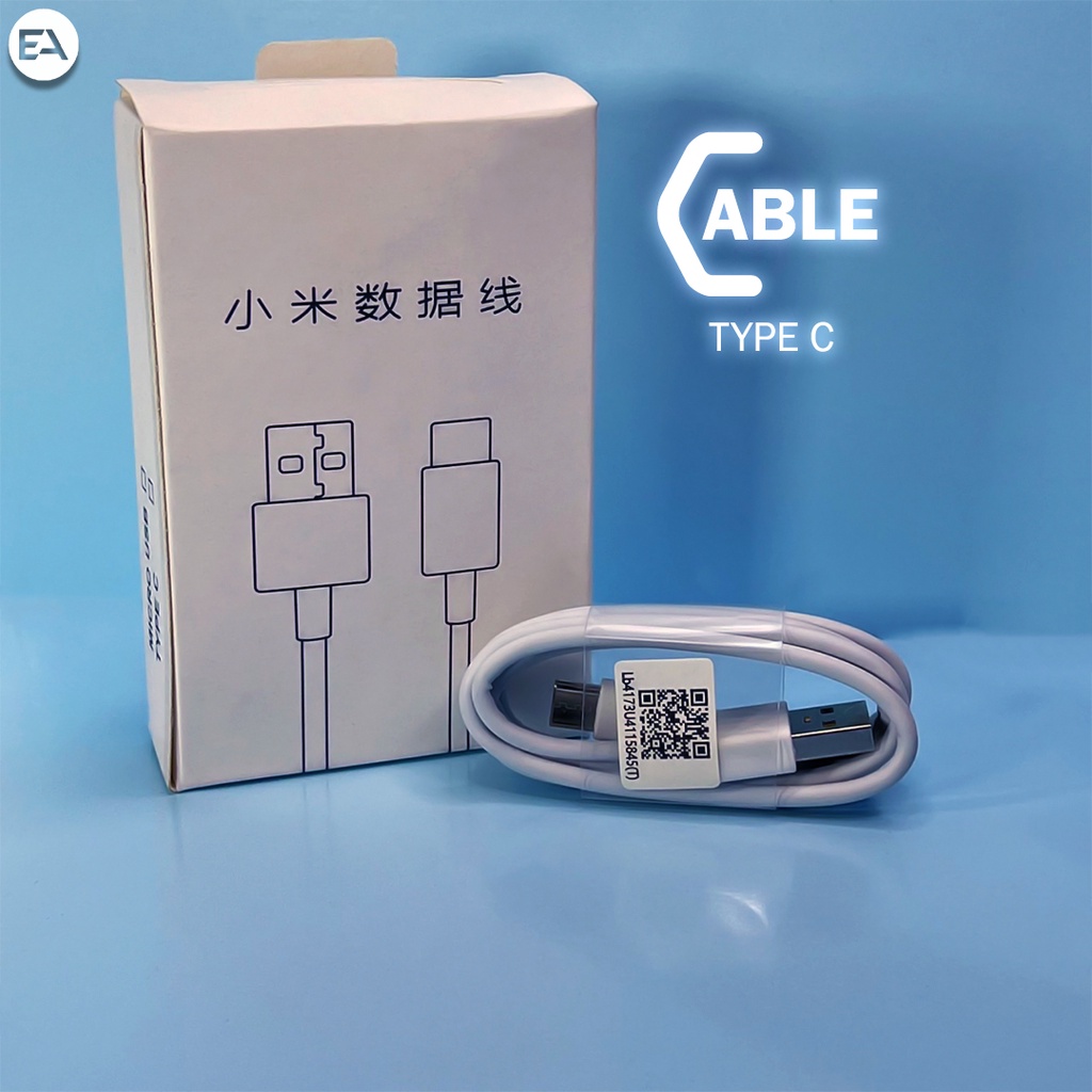 Kabel Data Xmi Type C Support 3A &amp; QC 2.0/3.0 ORIGINAL 100% MI4C/MI5/MI5C/MI6/MIMAX2