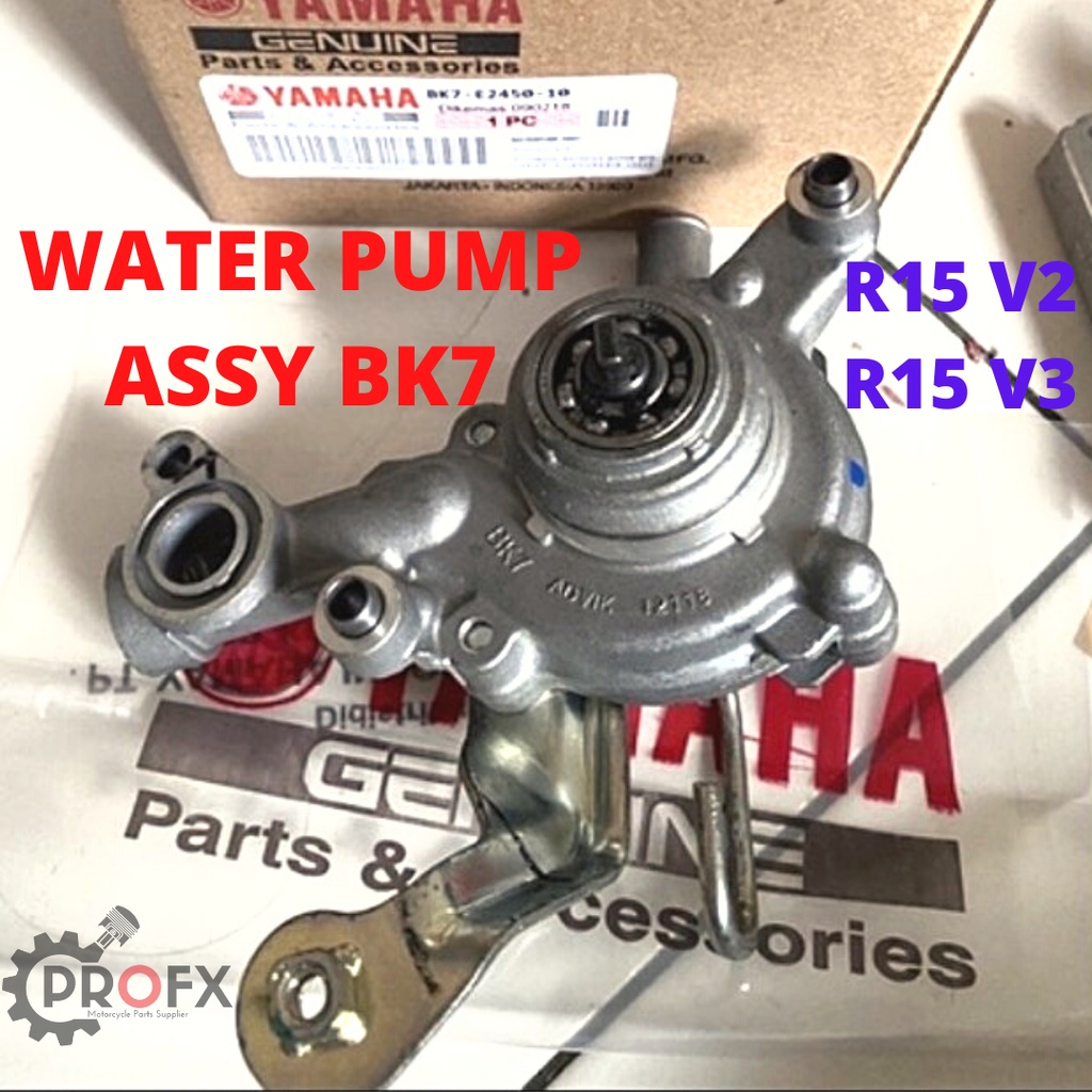 WATER PUMP ASSY BK7 YAMAHA R 15 V2, R 15 V3 KUALITAS ORIGINAL POMPA AIR RADIATOR