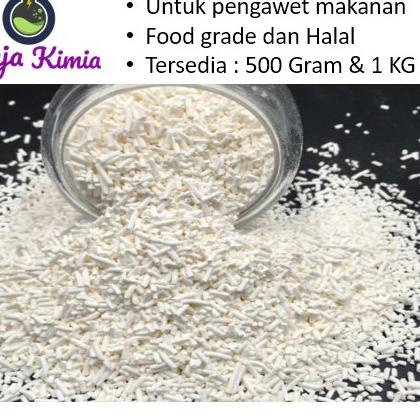 ☞ Potassium Sorbate/ Kalium Sorbat/ Potassium Sorbat/ Pengawet Makanan - 500 Gram & 1 KG ➣